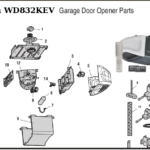 chamberlain replacement parts for belt driven garage door openers