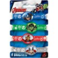 Marvel Superhero Wristbands Set of 12 