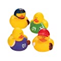 Sports Players Rubber Duckies