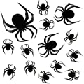 Halloween 3D Spiders Decoration