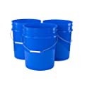 ePackageSupply Store 5 Gallon 90 Mil All Purpose Food Grade Buckets NO LIDS Pack of 10, Blue
