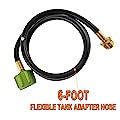 MixRBBQ Adapter Hose 6501 for Weber Baby Q, Weber Q 100, Weber Q 120, Q1200, Weber Q, Weber Q 200, Weber Q 220 Series