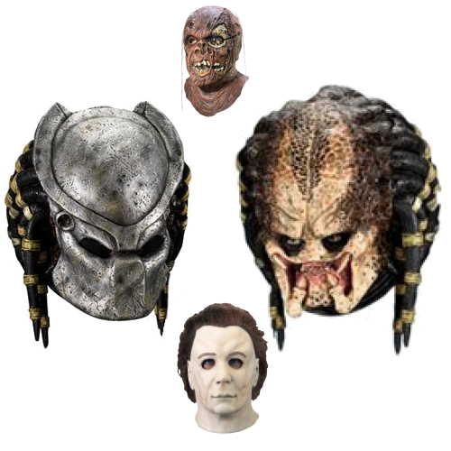 Halloween Face Masks for Cosplay and Halloween Parties