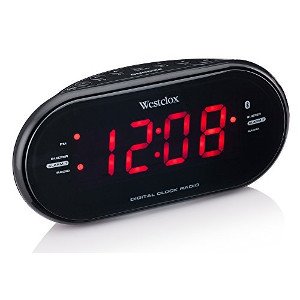 Westclox  81012BT Dual Clock Radio – A Modern Clock Radio for Senior Citizen Geeks