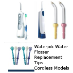 Replacement Tips for Waterpik Cordless Flossers