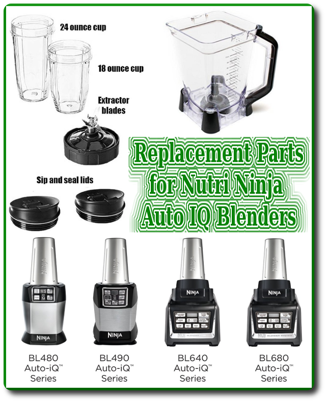 ninja juicer parts