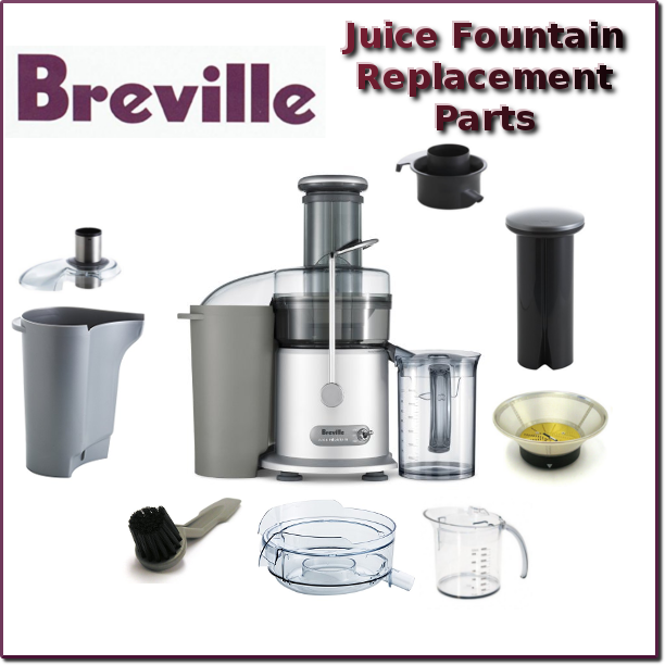Juice Fountain Replacement Container w/Lid Only Breville Breville® JE98XL 70 oz 