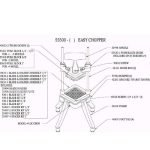 nemco easy chopper parts