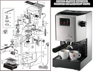 Gaggia Classic Espresso Machines 