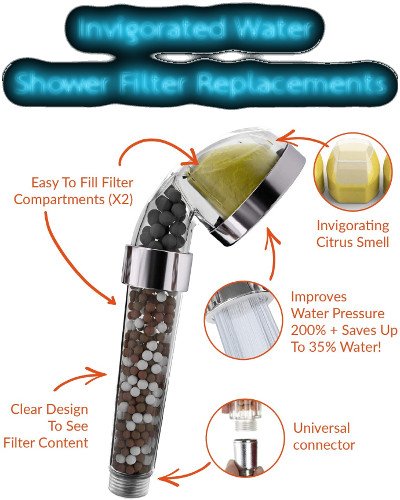 Invigorated Water Shower Filter Replacements