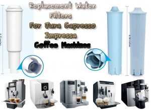 10 Water Filters Compatible with Jura Claris Blue Filter Cartridge GIGA Filter Coffee Machine ENA 3 5 7 9 J9.2 J9.3 J9.4 J80 J85 Z7 Z9 One Touch Impressa A5 A9 C50 C55 F7 F8 Micro 1 5 8