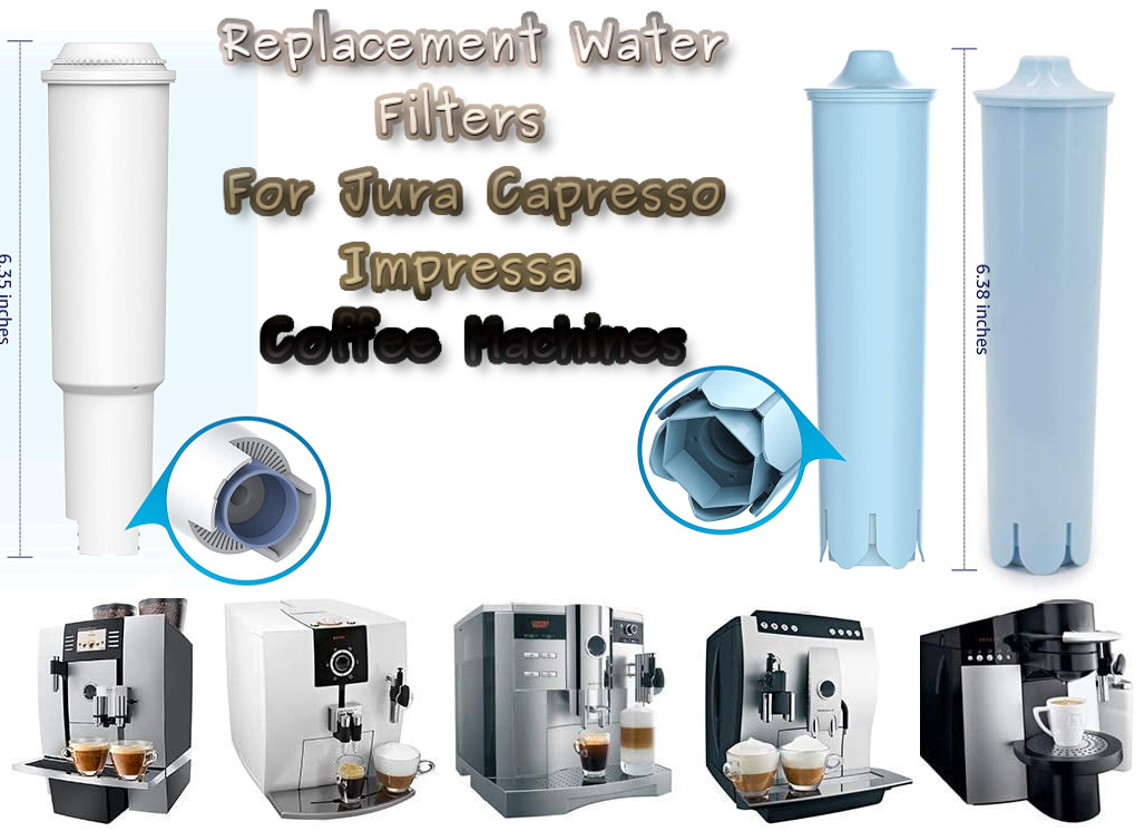 Replacement Water Filters For Jura Capresso Impressa Coffee Machines