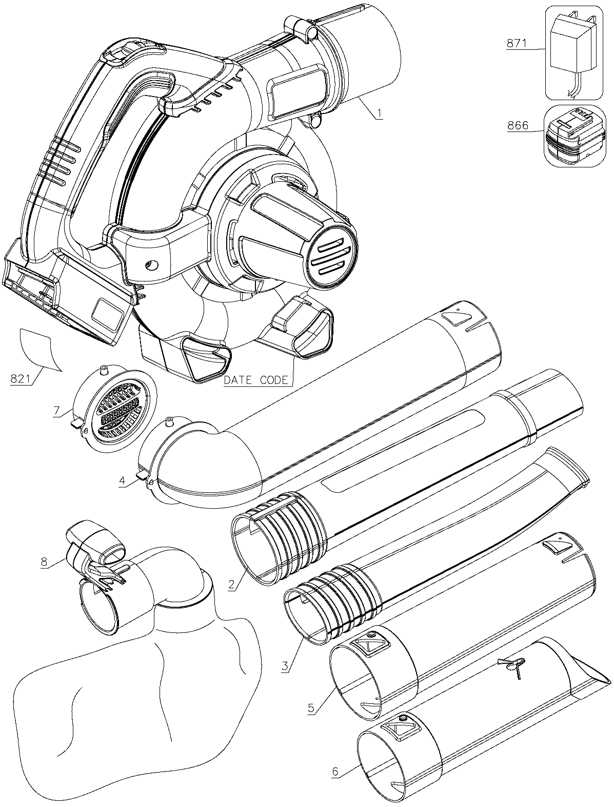 black & decker lswv36 replacement parts