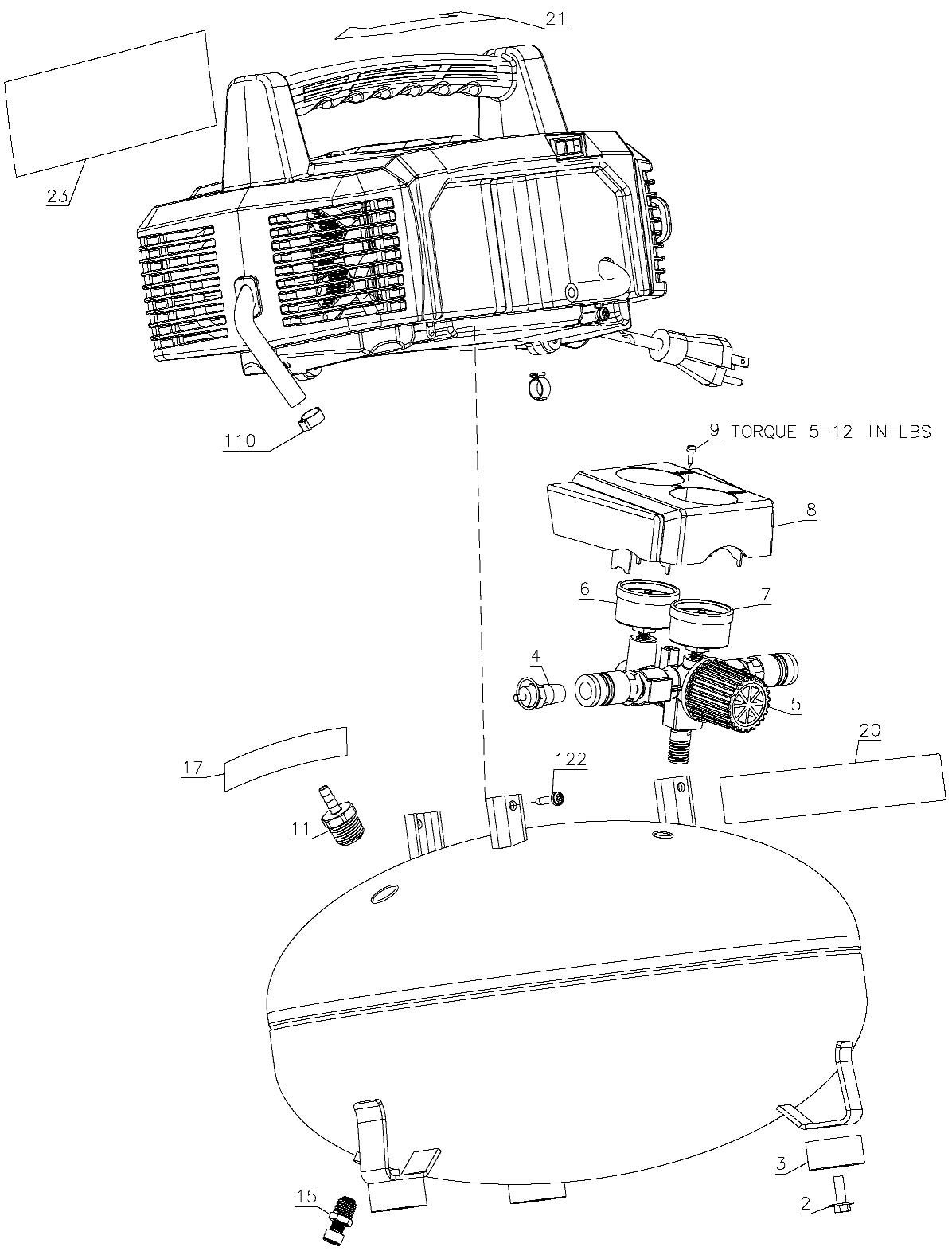 Bostitch BTFP02012 Parts