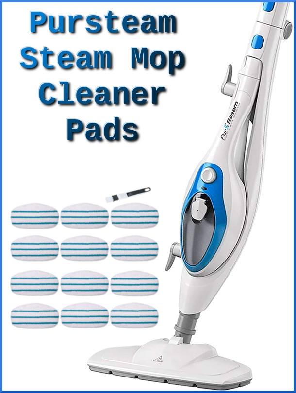 Pursteam Steam Mop Cleaner Pads