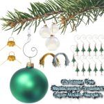 Christmas Tree Replacement Ornament Caps, Hooks, Hangers