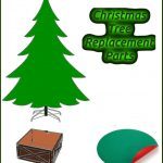 christmas tree replacement parts