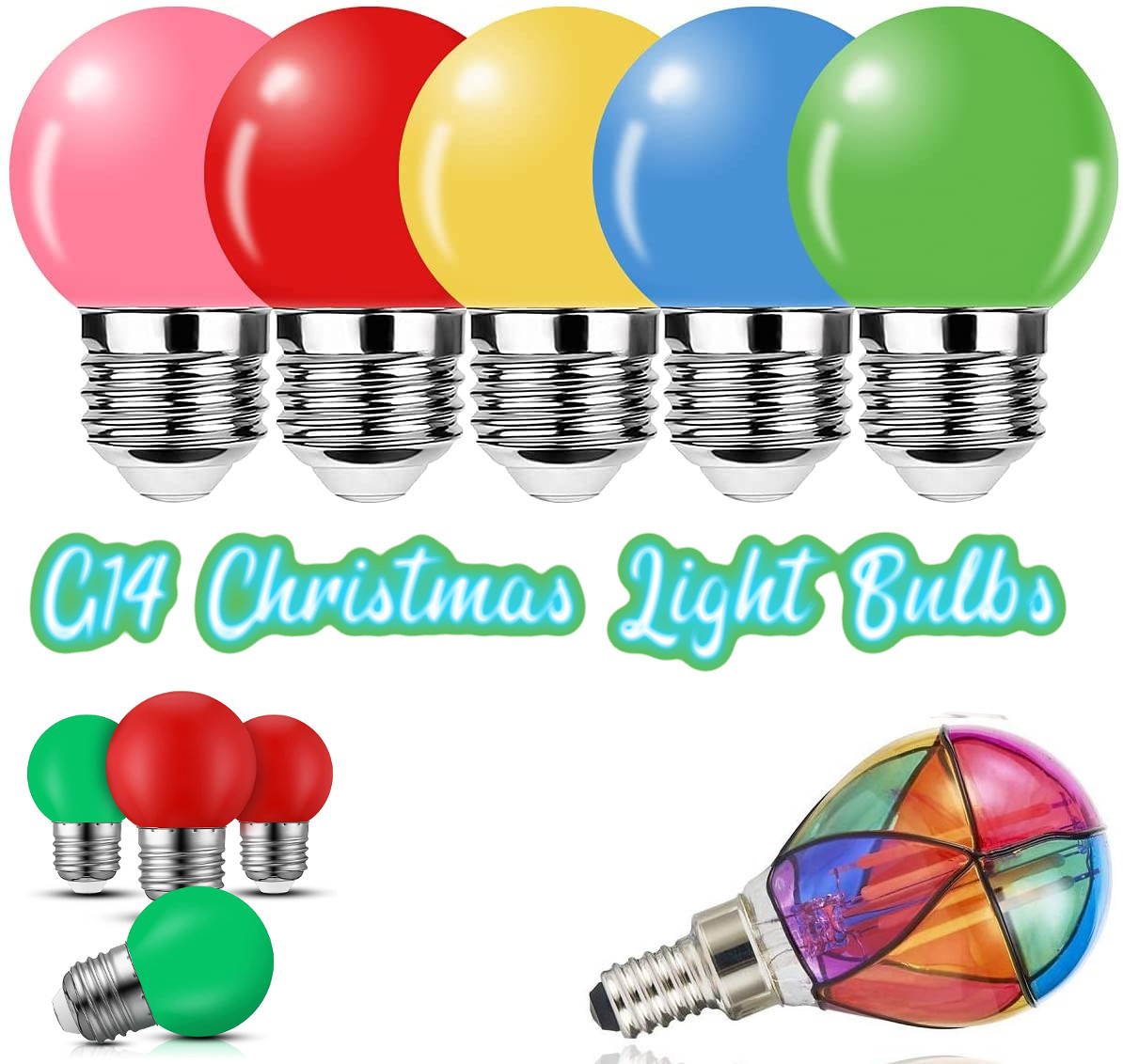 g14 christmas light bulbs