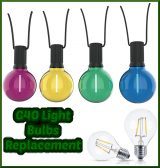 g40 led light bulbs replacement