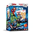 Marvel Avengers Shortbread Cookies with Tattoo Sheet 12pk