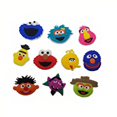 Sesame Street Shoe Charms