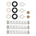 14Pcs Yootones Trumpet Valve Felt Washers with Valve Cork Pad Repair Kit