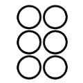 BQLZR 50Pieces Trumpet Cornet Tuning Slide Rubber Stop Ring