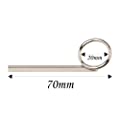 Yootones Metal Valve Slide Finger Ring Pull Ring Compatible with Trumpets