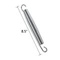 Boshen Set of 15 Trampoline Springs Replacement Heavy-Duty Galvanized Steel 8.5" 