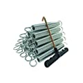 Impact Spring Trampoline Spring Heavy Duty Galvanized Steel Replacement Kit