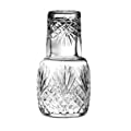 Barski - Mouth Blown - Hand Cut - Crystal - 25 oz Bedside Night Carafe