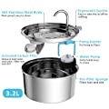 Tomxcute Cat Water Fountain, 3.2L
