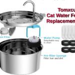 tomxcute cat water fountain replacement filters