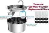 tomxcute cat water fountain replacement filters