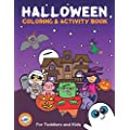 Halloween Coloring and Activity Book For Toddlers and Kids