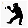 Baseball Wall Decal – Catcher