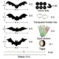 Halloween Hanging Bats Decor Outdoor