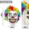Clown Mask with Moving Jaw