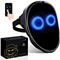 Led Programmable light up face mask for halloween Party Cosplay