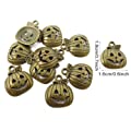 50PCS Vintage Alloy Pendant Halloween Pumpkin Charms