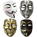 4packs V for Vendetta Guy Mask