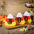 3 Pieces Halloween Table Decorations Boo Wood Sign