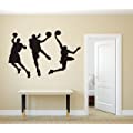 Slam Dunk Silhouette Wall Decal