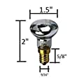 R39 E17 Replacement Light Bulb Lava Lamp 30 Watt Motion Reflector Type