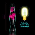15 Watt 130V T7 Intermediate Base Replacement for 11.5” Lava Lamps by Lumenivo 