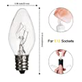 OHLGT Salt Lamp Light Bulbs 15 Watt 6 Pack