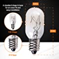 BlueStars E12 T20 Incandescent Bulbs Salt Lamp 120V 25W for Himalayan Salt Lamps & Baskets