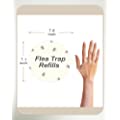 24 Pack Flea Trap Refill Discs Replacement Glue Boards, 7.1" from Dichroma