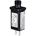 Konohan Replacement Yard Inflatable Adapter LED Transformer IP44 Waterproof Class2 Power Supply 12V 0.6A 7.2W