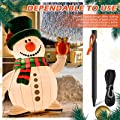 4 Pack Christmas Inflatable Stakes and Tethers
